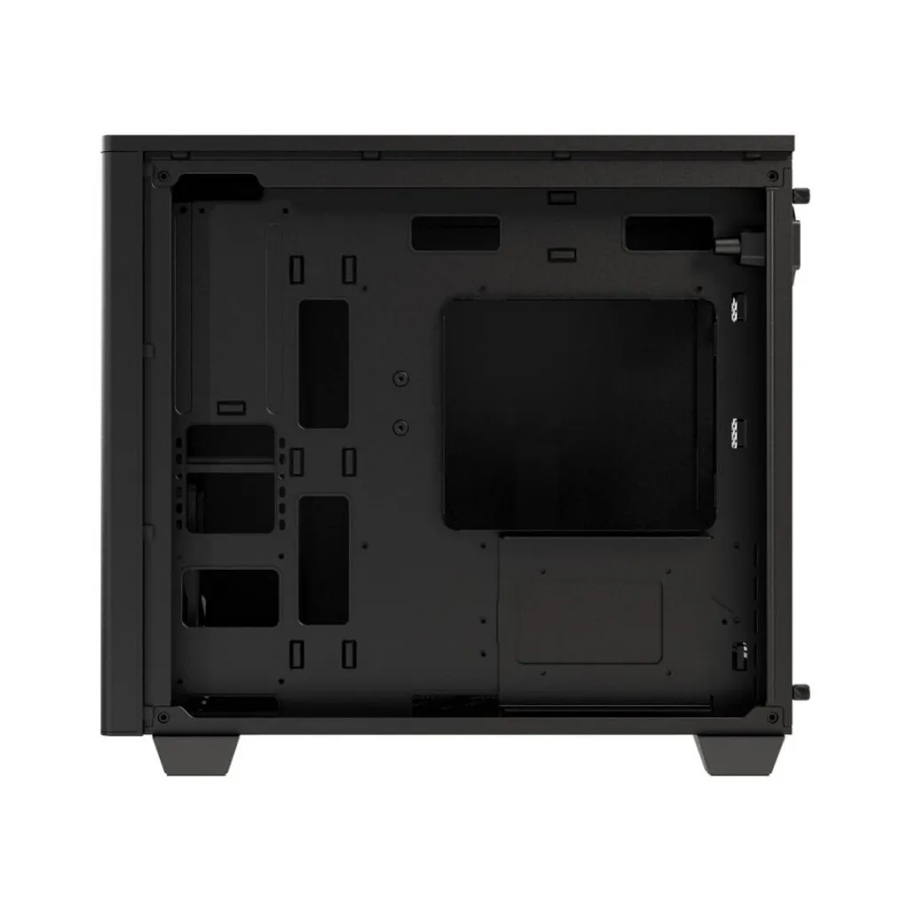 Boîtier PC Micro-ATX FSP CST360B ventilé avec design compact noir - 3
