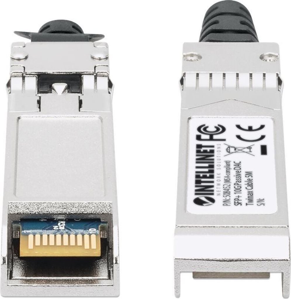 INTELLINET SFP+ 10G Passives DAC Twinax-Kabel 5,0m MSA-konf.