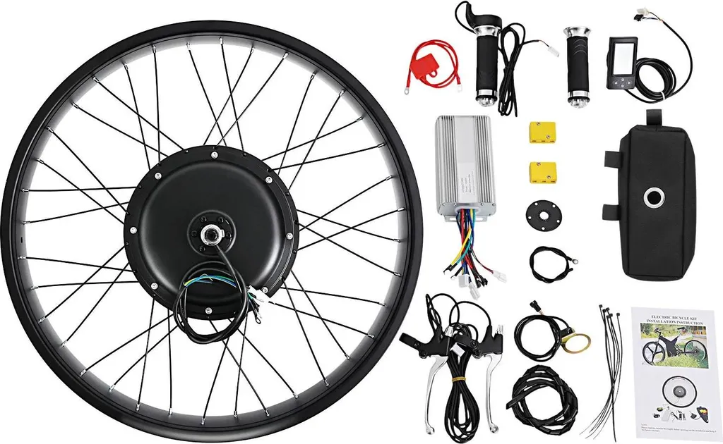 Kit vélo électrique pour rouler dans le sable et la neige en fatbike