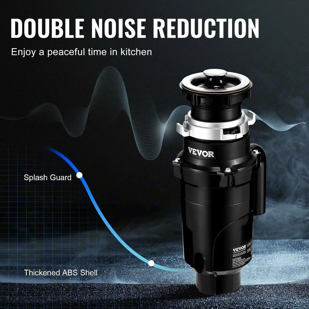Tritarifiuti Professionale 1/2 HP EZ Connect | Motore 3820 RPM Inox - 4