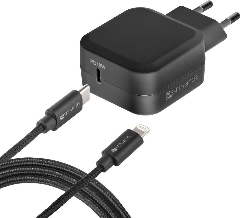 4smarts Fast Wall Charger fr iPhone und iPad