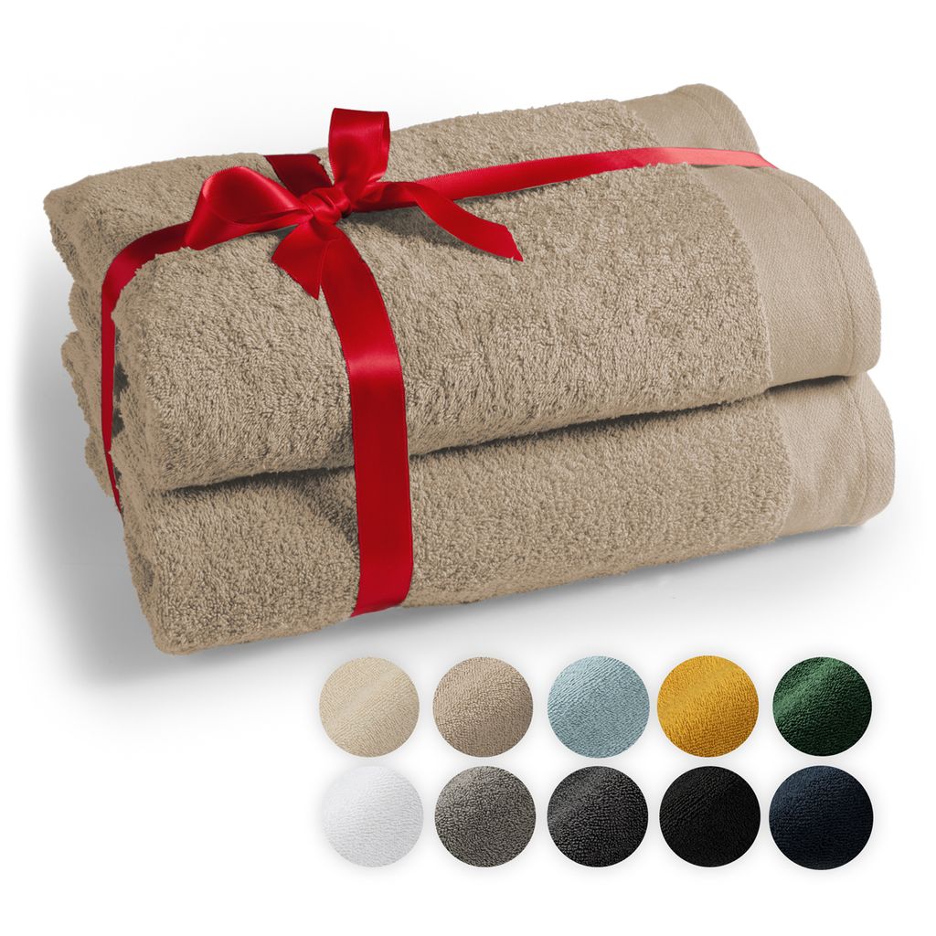 lumtal Premium 2-TLG. Saunatuch Set 80x200cm - Produktbild 