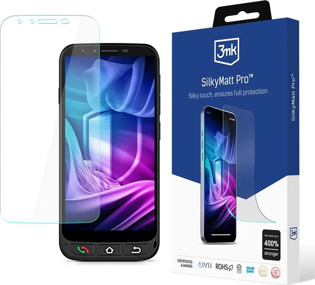 Pellicola 3mk Silky Matt Pro per SPC Zeus 4G Pro | 400% Resistenza