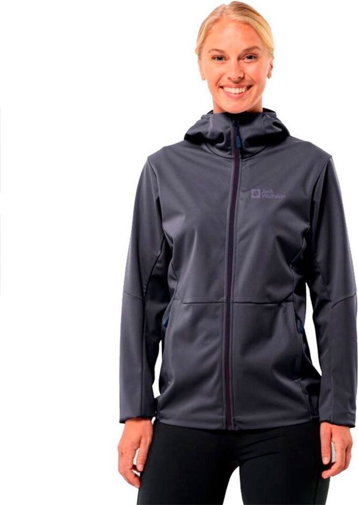 Jack Wolfskin Feldberg Hoody W Graphite Graphite M