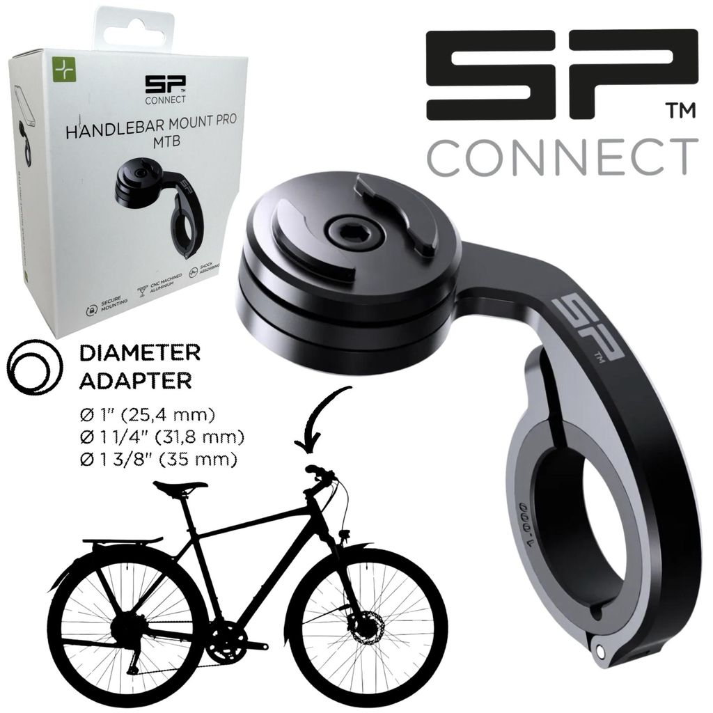 SP Connect Handelbar Mount Pro MTB Fahrrad Lenker Handy Produktbild 