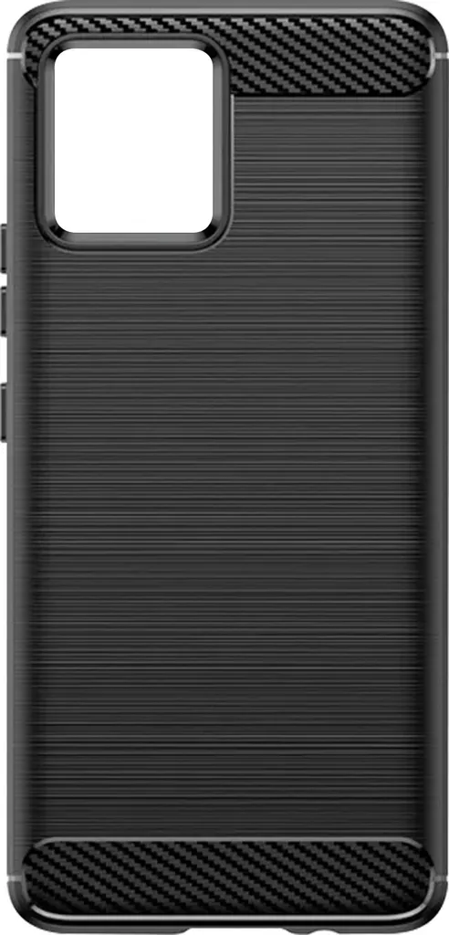 Custodia Elegante per Motorola Moto G72 - Nero Carbonio Professionale