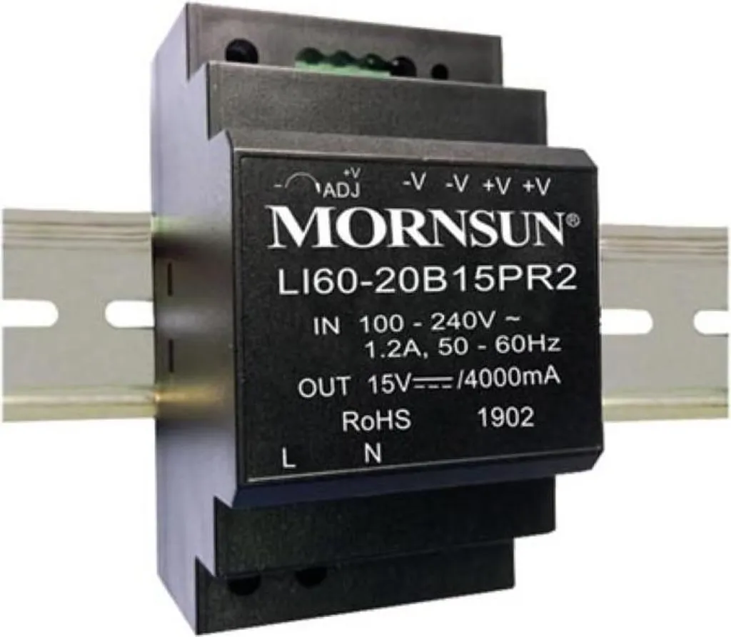 Transformateur Rail DIN 12V 60W - Alimentation à Découpage Industrielle 4.5A