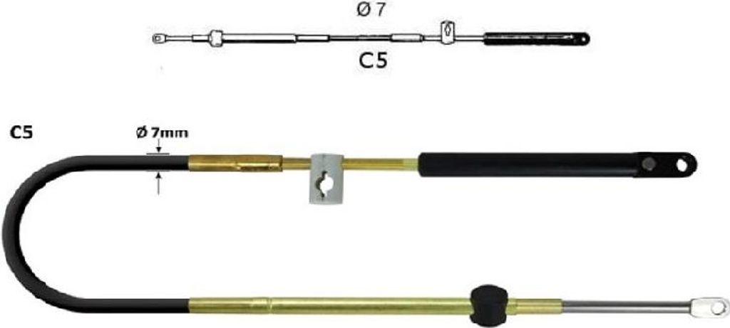 Ultraflex C5 Schaltzug Länge 16 ft (4,88m) Ultraflex 30170D