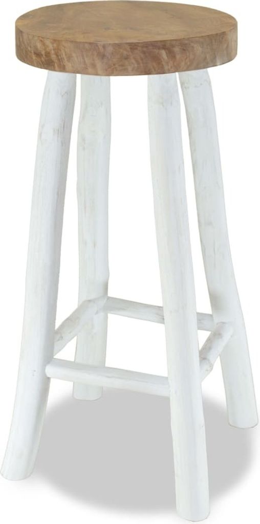 Barhocker Teak Massivholz