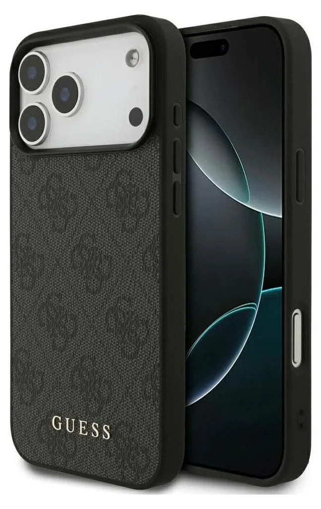 Guess iPhone 17 Pro Max Cover 4G Classic Black - Must-Have MagSafe