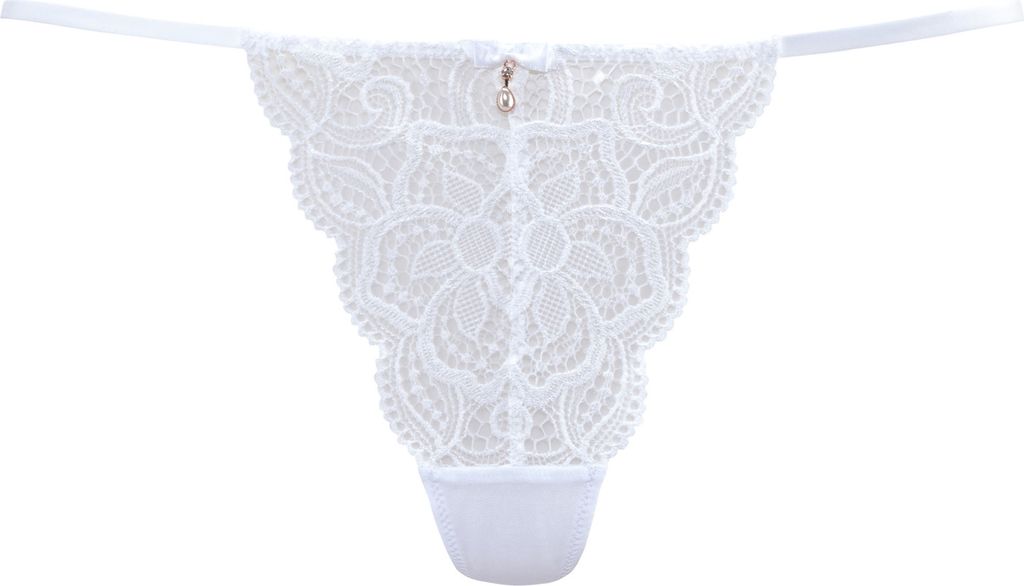 LASCANA String weiß Größe 40/42