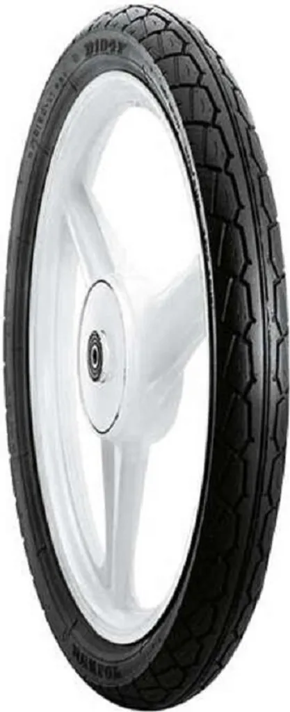 Pneu avant 2.50-17 Dunlop D104F idéal pour trajets urbains et quotidiens