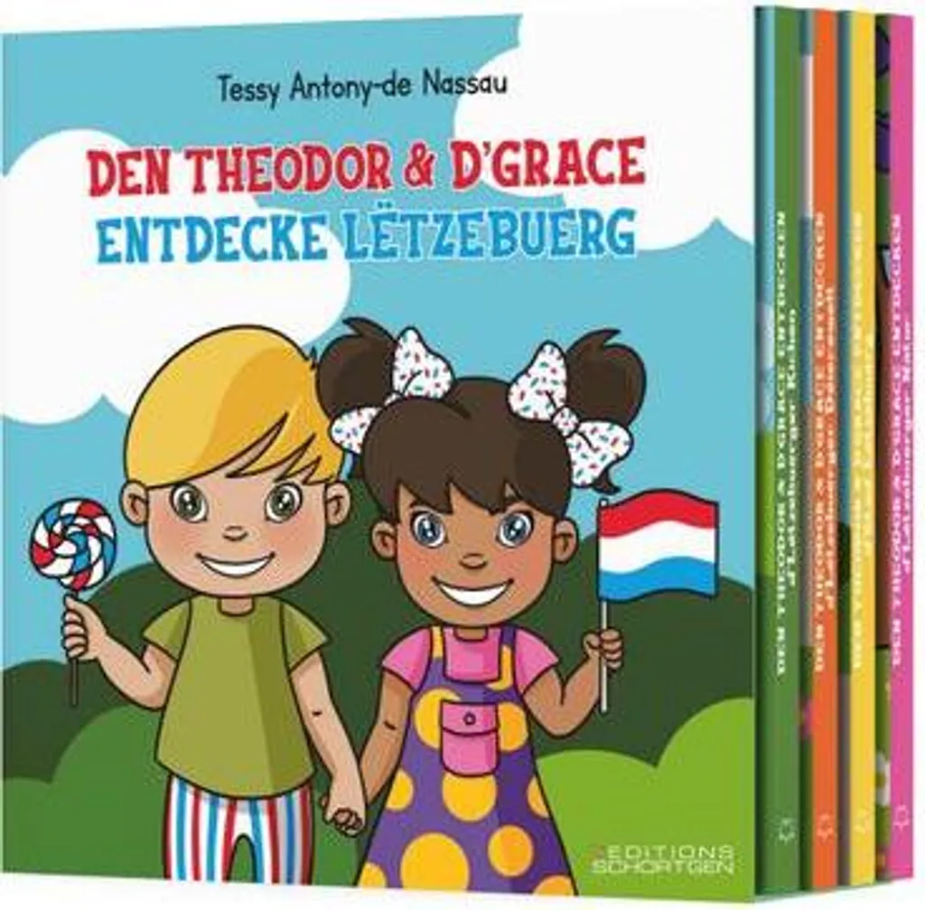 Cadeau enfant Den Theodor & d'Grace entdecke Lëtzebuerg : découvrir