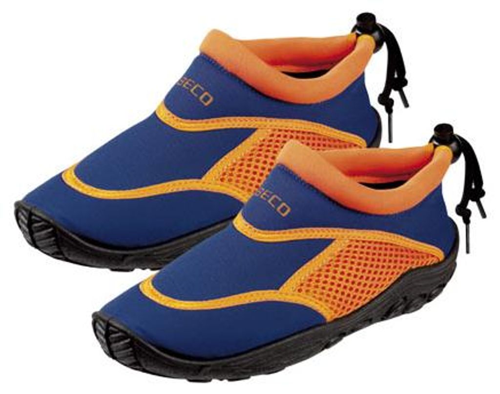 Scarpe da acqua per bambini Beco | Blu/arancione Immagine del prodotto 