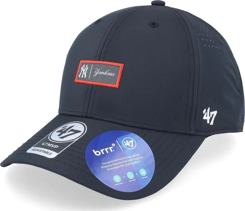 Casquette 47 Brand B-FAIRM17BBU-BK en Coton Bleu Confort Ajustable