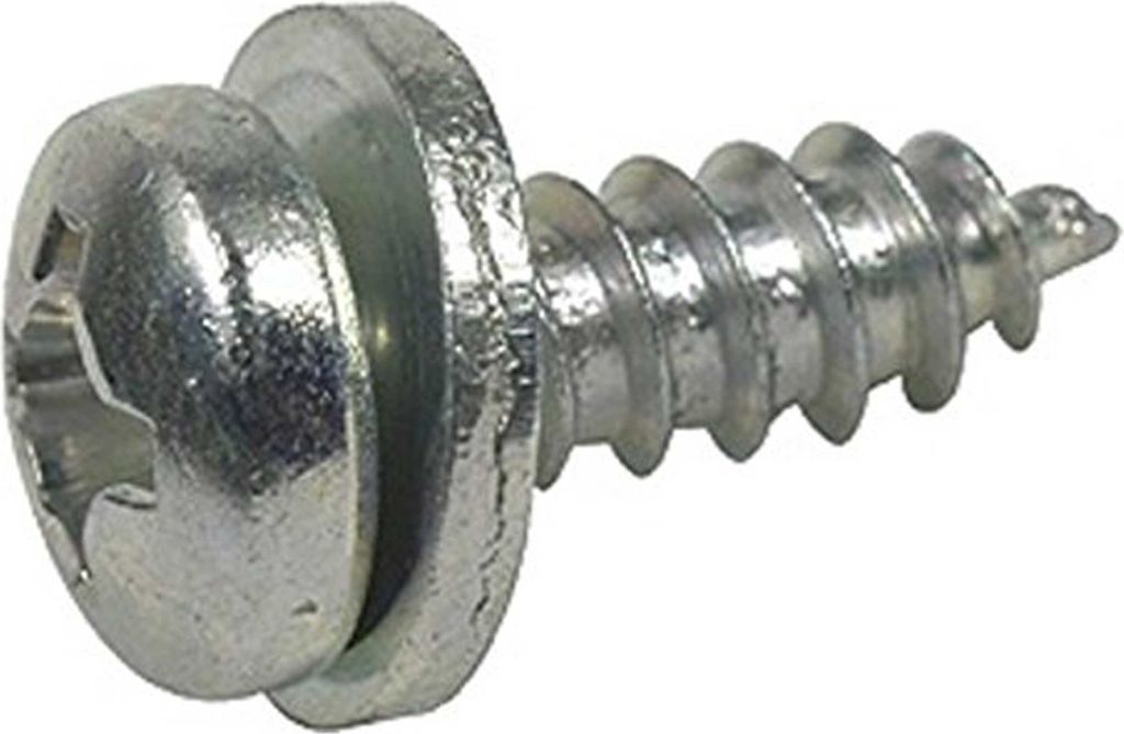 Dresselhaus Nummernschildschraube Nummernschild-Blechschrauben 5,5 x 16 mm