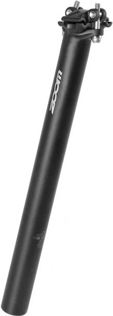 Tige de selle rigide ATB 31.6 mm en alliage noir pour tout terrain