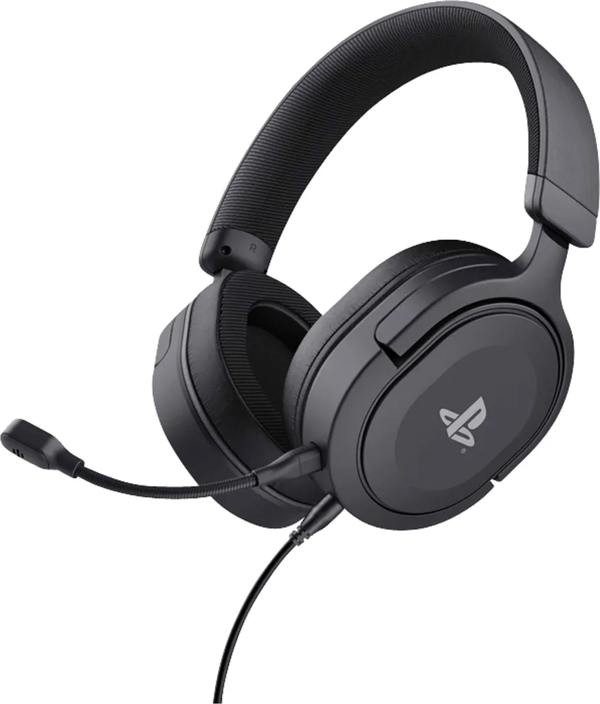 Casque Gamer Trust GXT 498 Forta pour jouer sur PS5 en silence Noir