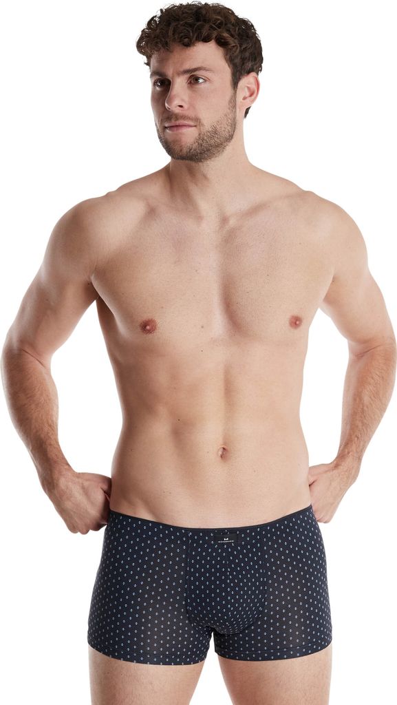 GÖTZBURG Herren Pants schwarz bedruckt Größe: 5
