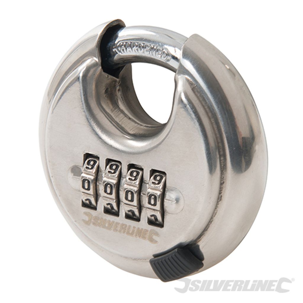 Silverline 926157 Lucchetto in acciaio inox con Immagine del prodotto 
