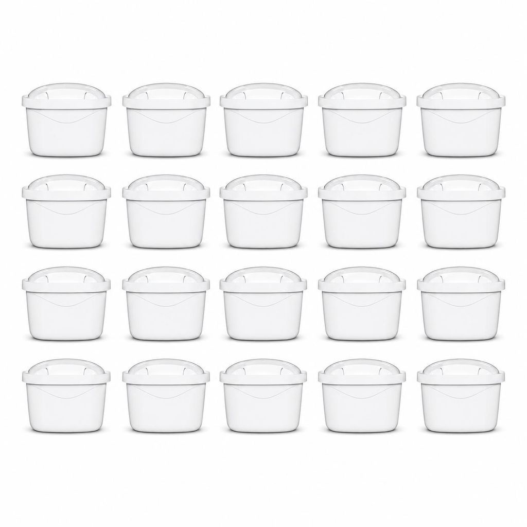 Sillar Wasserfilter 20er-Set – Ersatzkartuschen für Dafi, Produktbild 