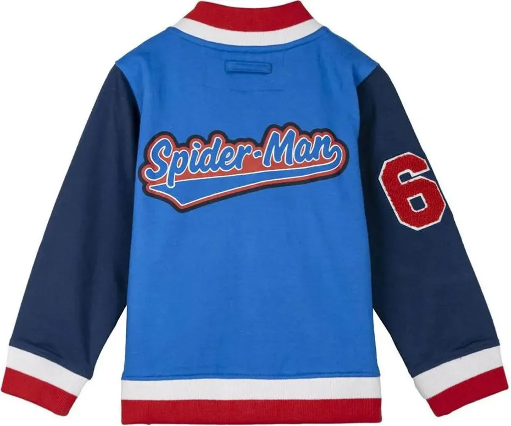 Veste Spiderman Cerda Group en Coton Gratté pour Garçon Bleu 6 Ans - 4