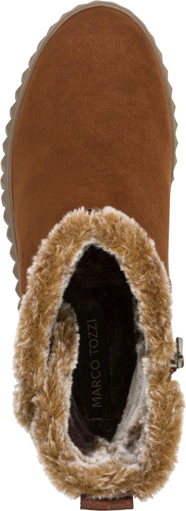 MARCO TOZZI Damen Stiefelette lose Einlage Warmfutter 2-26416-45, Größe:41 EU, Farbe:Braun