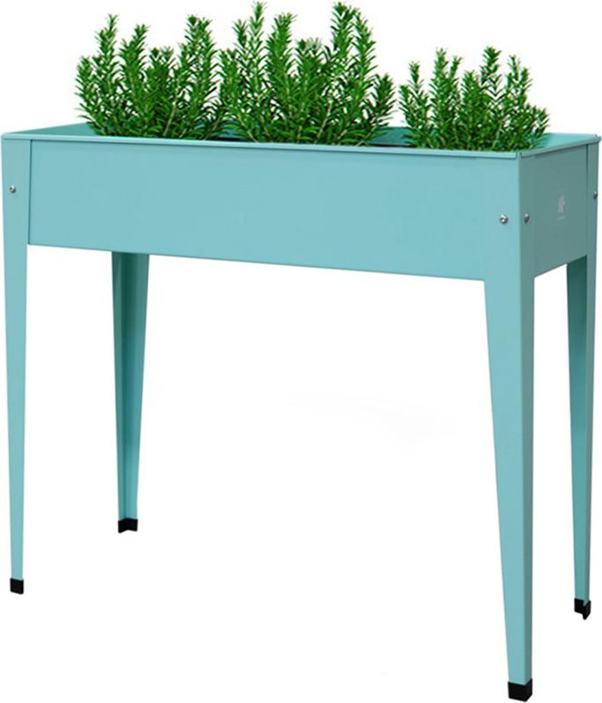 Herstera Garden Metall Hochbeet Urban Mint 100x40x84 cm Produktbild 