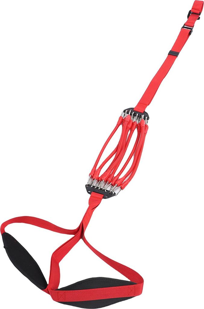 Pull Up Assistance Band Latex Einstellbare Pull Up Assist Band System für Chin Up Strength Training Home Gym Workout Rot