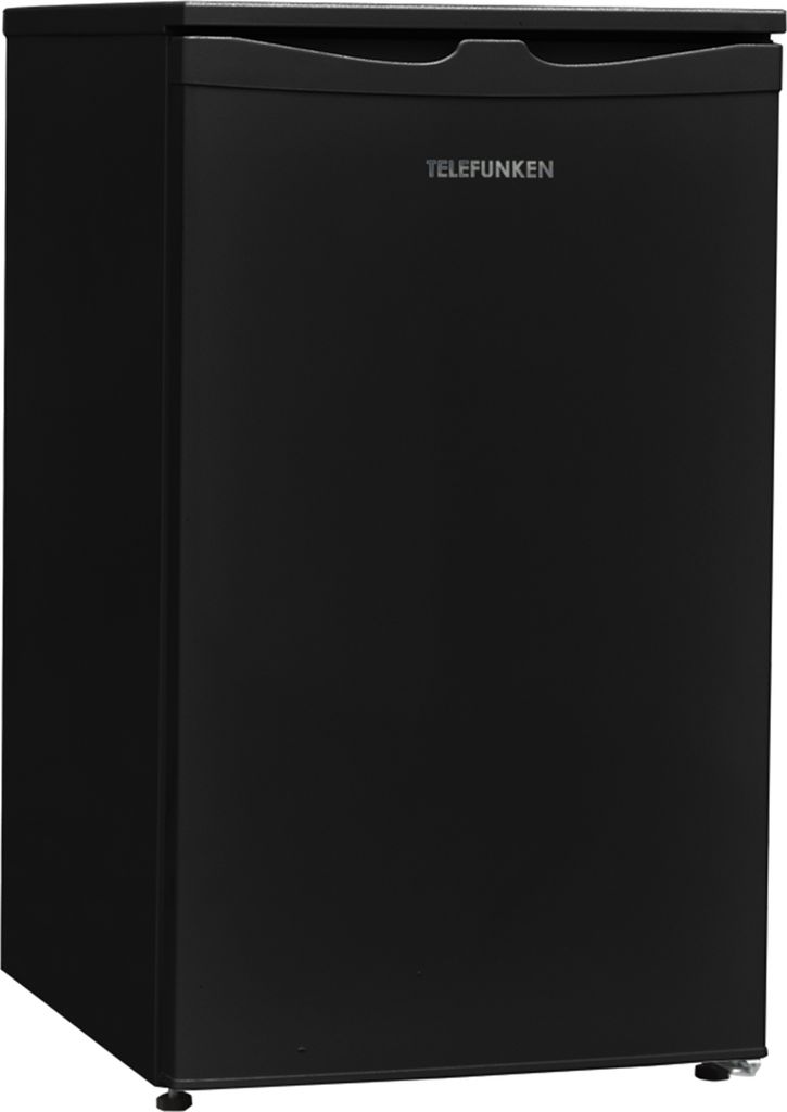 Telefunken Kühlschrank mit Gefrierfach (2-Sterne) | Freistehend | 81 Liter | Kühlschrank klein | CF-32-152-B schwarz