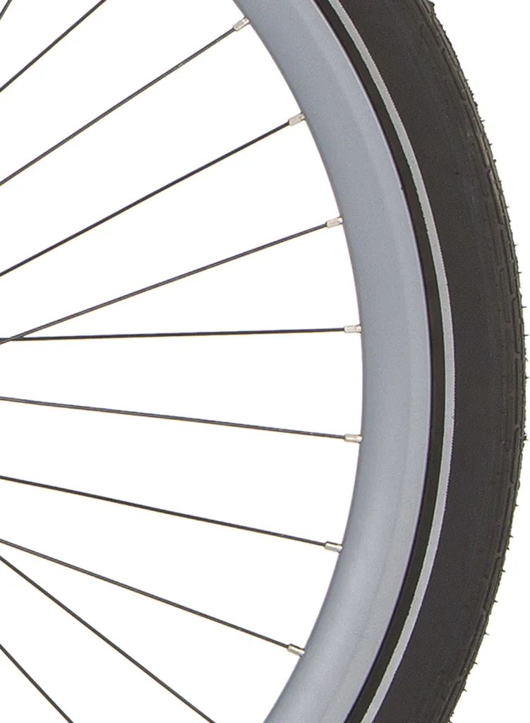 Cerchio Cortina J19DC 622x19mm Maus Opaco | Ricambio Ruota 28 36 Fori
