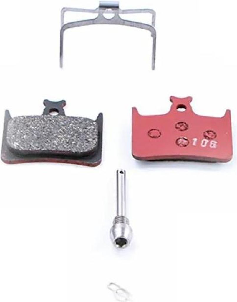 Pastiglie freno a disco Hope RX4-SR Organic, rosse Immagine del prodotto 