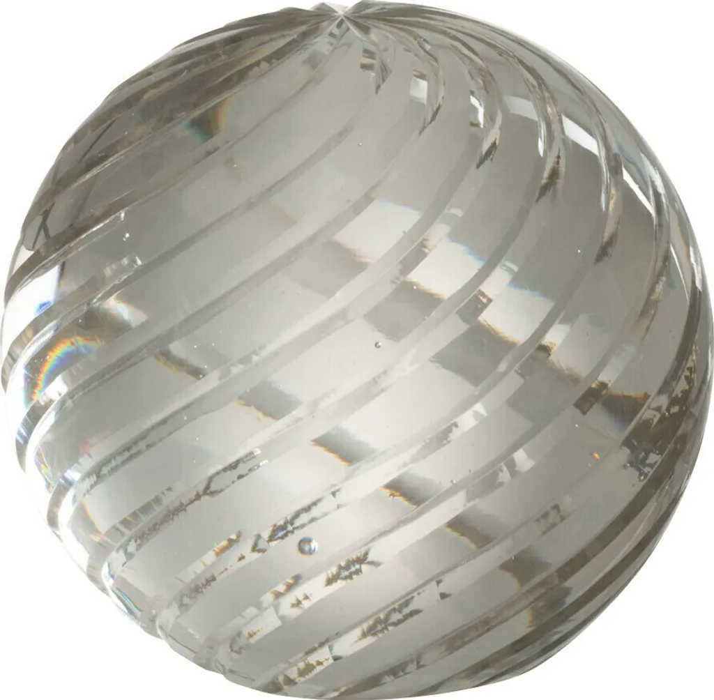 Vase Centre de Table Transparent J-Line Ondes Moyen pour Fleurs Fraîches