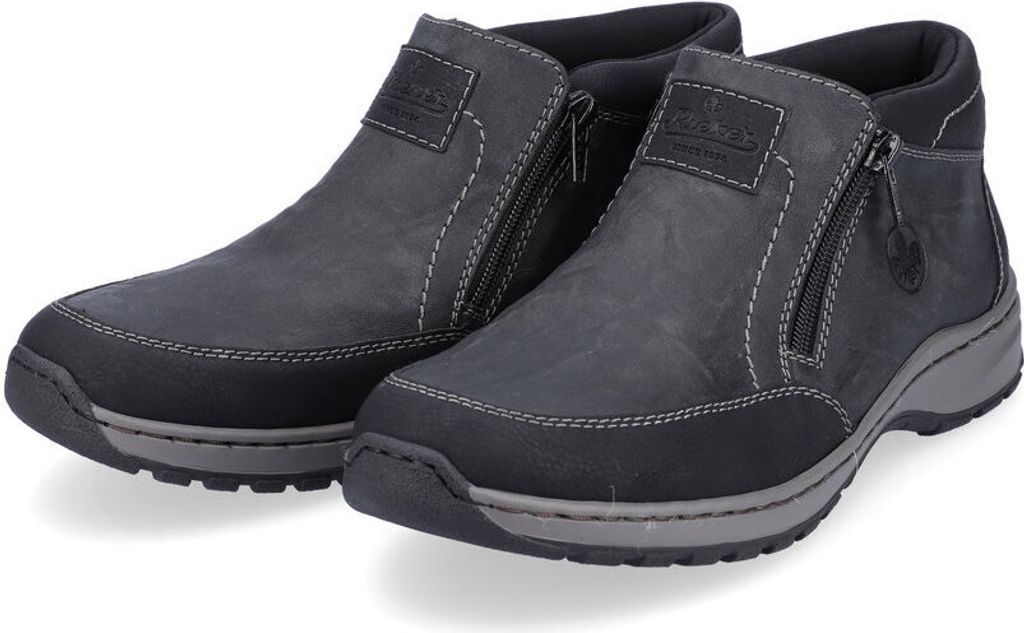 Rieker Herren Stiefeletten Warmfutter Reißverschluss Boots Produktbild 32
