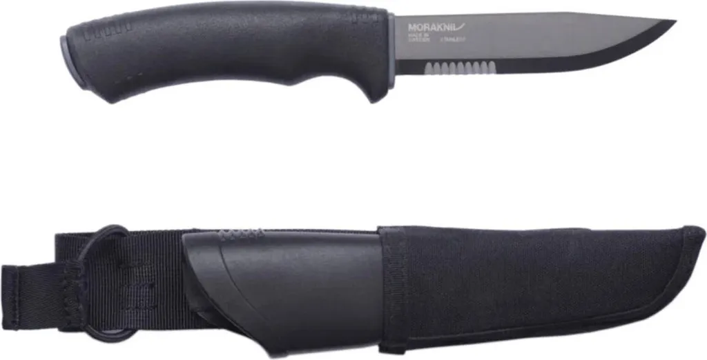 Couteau Morakniv Blackblade SRT : l'outil pour couper tout en survie