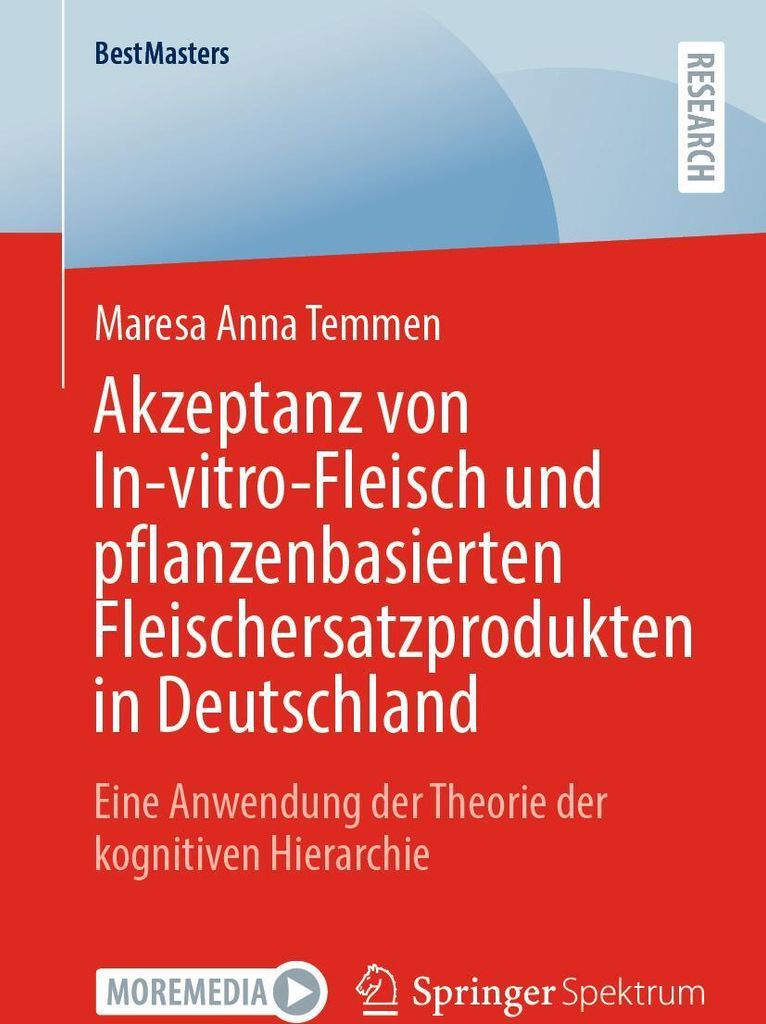 Akzeptanz von In-vitro-Fleisch und pflanzenbasierten Fleischersatzprodukten in Deutschland