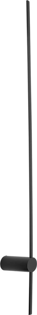 Wandlampe Aluminium LED 120 cm hoch Schwarz länglich neutralweißes Licht 4000 K 570 lm Modern