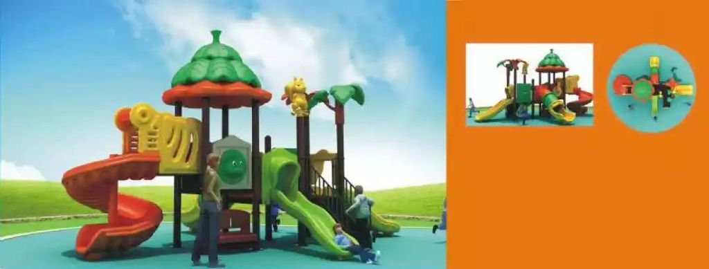 Kletterturm Kunststoff Spielhaus Outdoor Spielplatz für Kinder Garten