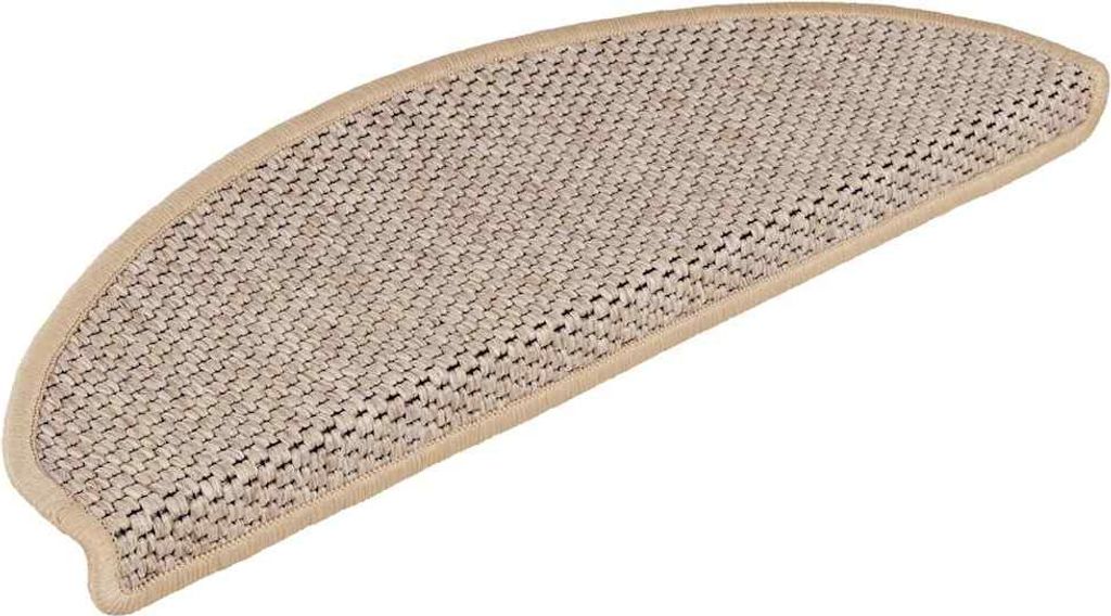 vidaXL Samolepiace rohože na schody Sisal 15 ks 65x21x4 cm Obrázok produktu 
