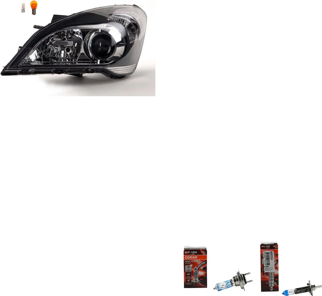 Faro Anteriore Kia Ceed Johns 921011H070 + Osram Night Breaker
