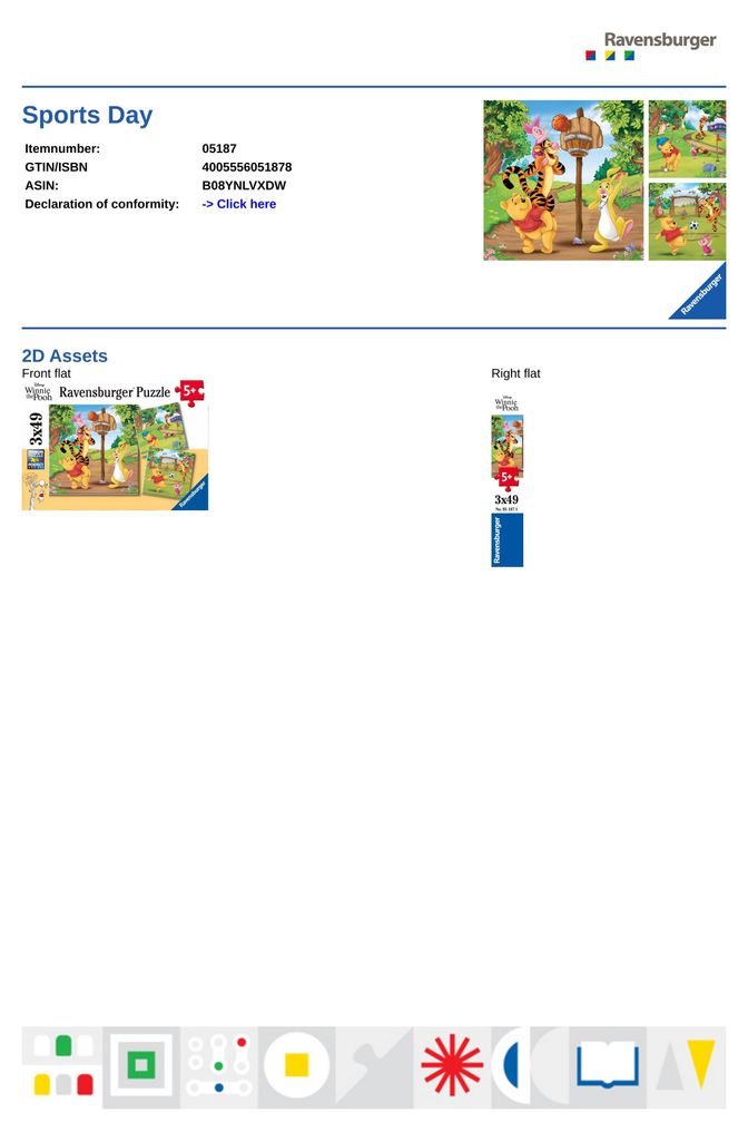 Tag des Sports Ravensburger 05187 Produktbild 