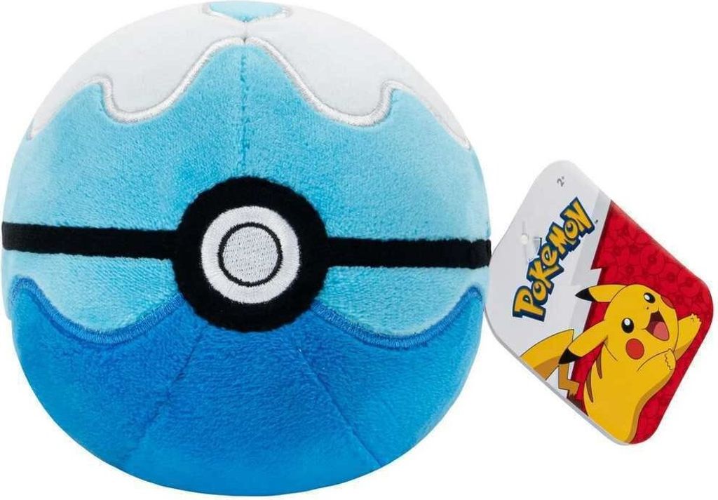 Peluche Jazwares Pokémon - Boule de plongée - 10 cm Image du produit 