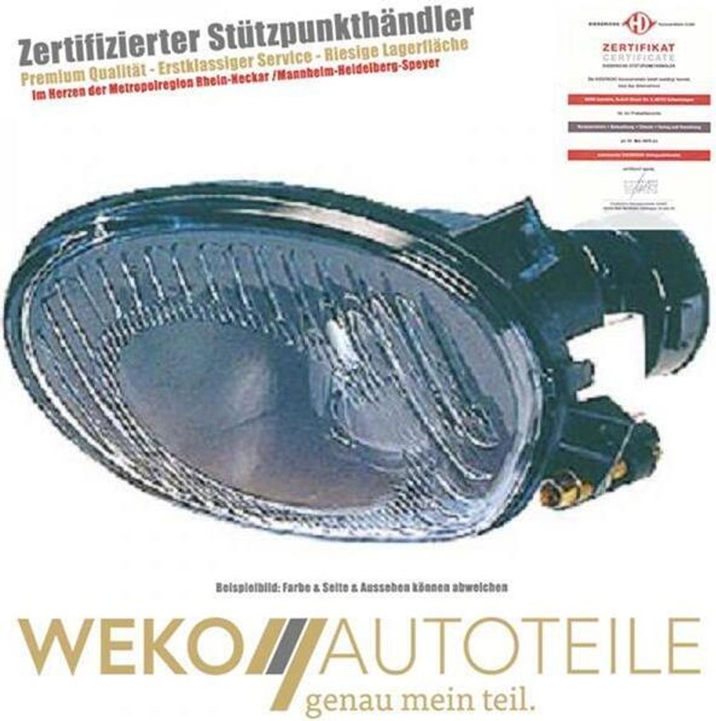 Diederichs Nebelscheinwerfer li. Mondeo, 96-00