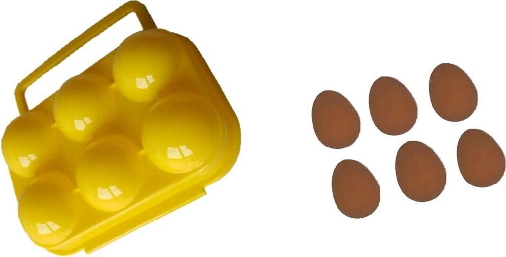 Eierbox gelb