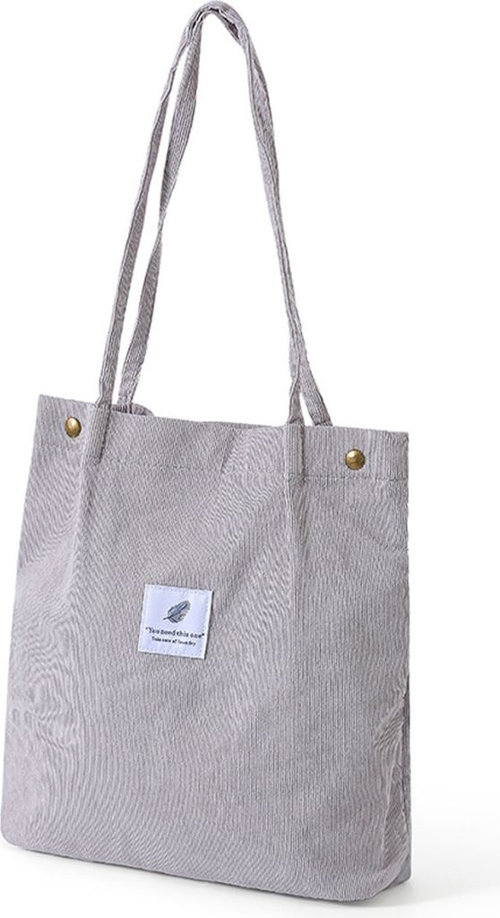 STILVORA Schultertasche Cord, Rucksack Damen, strapazierfähige Umhängetasche & Schultertasche, Reise- und Freizeitbeutel, groß, vielseitig einse...