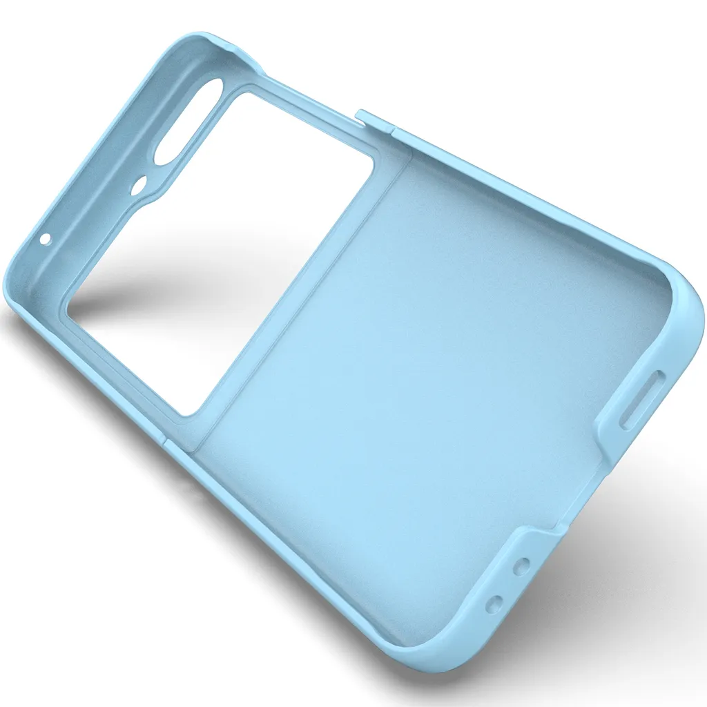 Custodia Samsung Z Flip 5 Blu Opaca Rigida - Esperienza d'uso Reale - 7