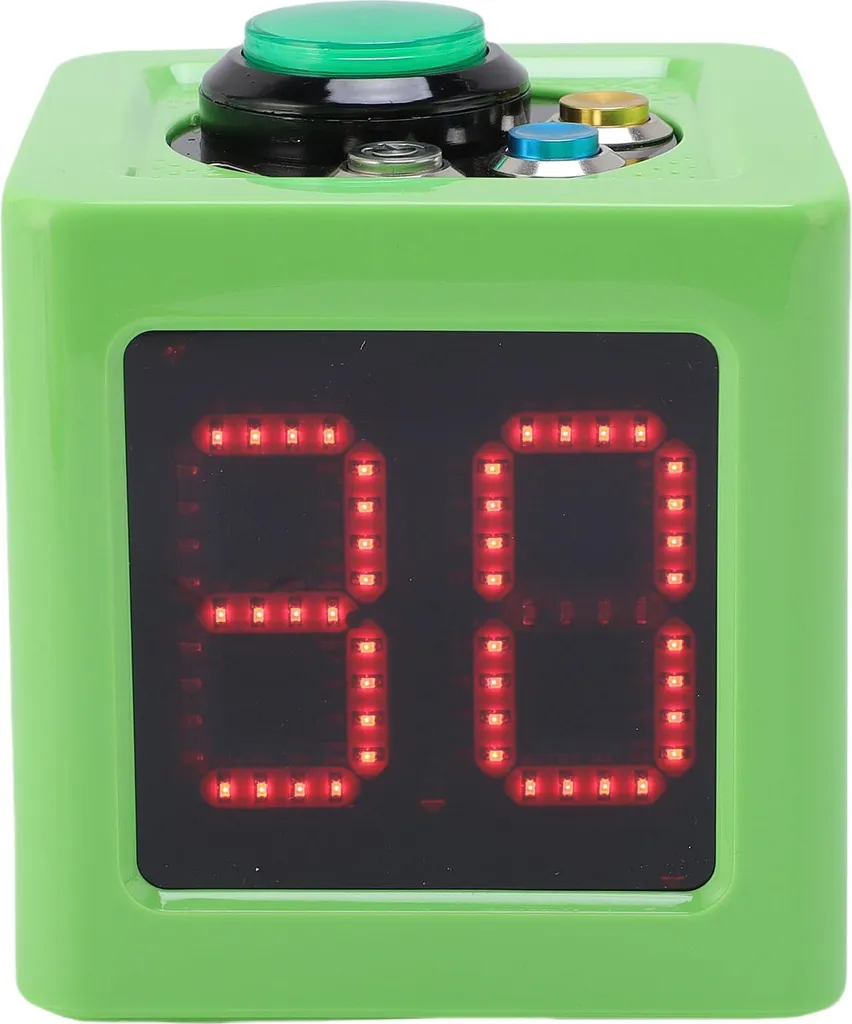 Chronomètre de table vert pour jeux de société et courses sportives