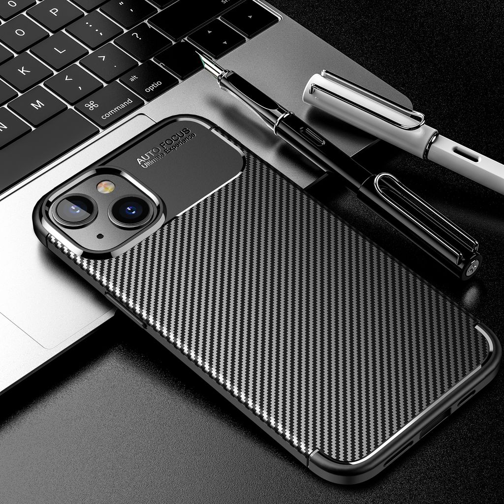 AVANA iPhone 15 Hülle Silikon Schutzhülle Slim Case Schwarz Produktbild 6