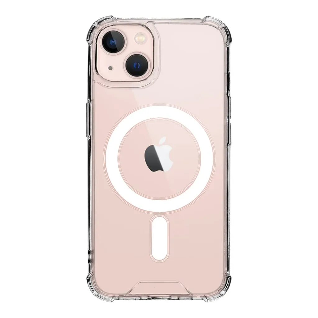 Tactical MagForce Plyo iPhone 13 Trasparente: Protezione MagSafe Real