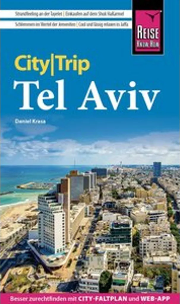 CityTrip Tel Aviv : Guide avec plan de ville précis et conseils culturels